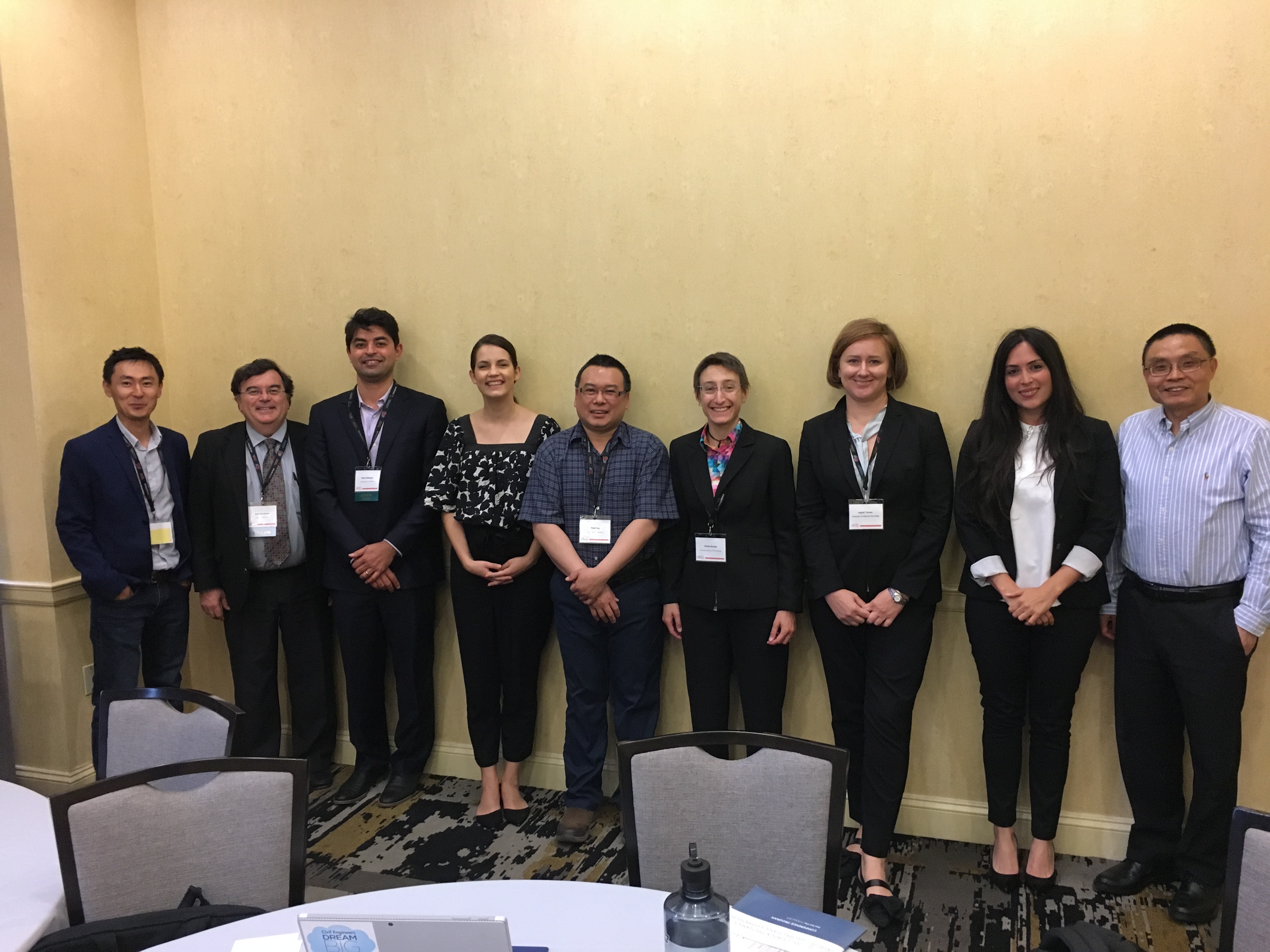 Rock Mechanics Technical Committee members at the 53rd US Rock Mechanics/Geomechanics Symposium held in New York, June 23-26, 2019