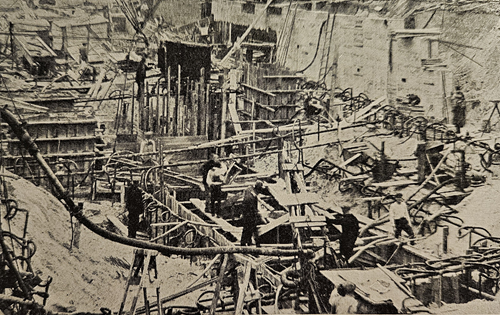 Black and white photograph