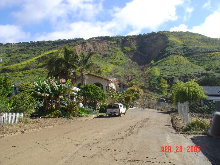 HI landslide