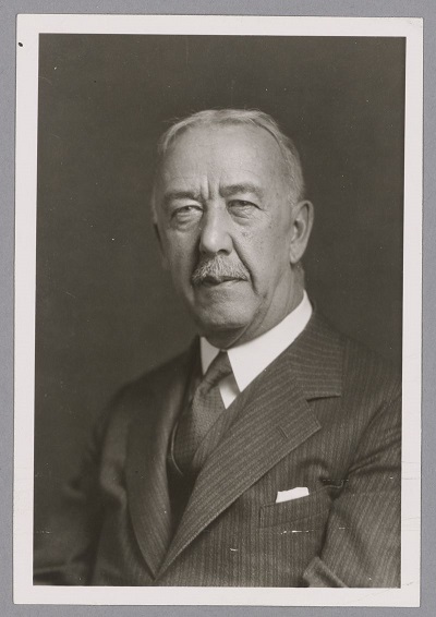 Black and white photograph of Dr. Charles Spofford