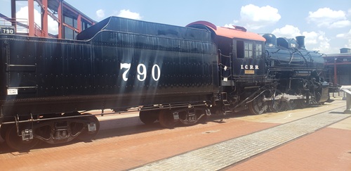 Color photograph of locomotive