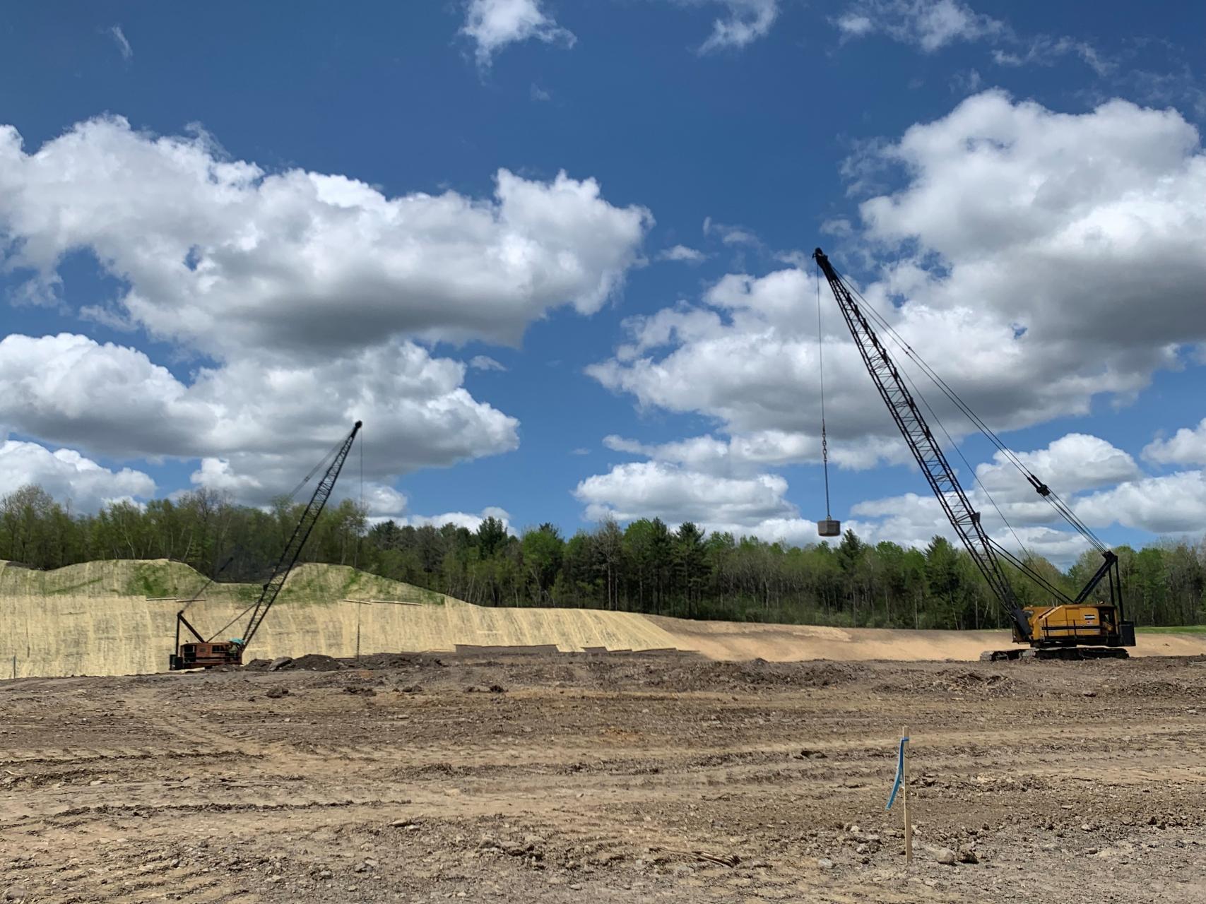 Deep Dynamic Compaction (Photo Courtesy of Densification, Inc.)